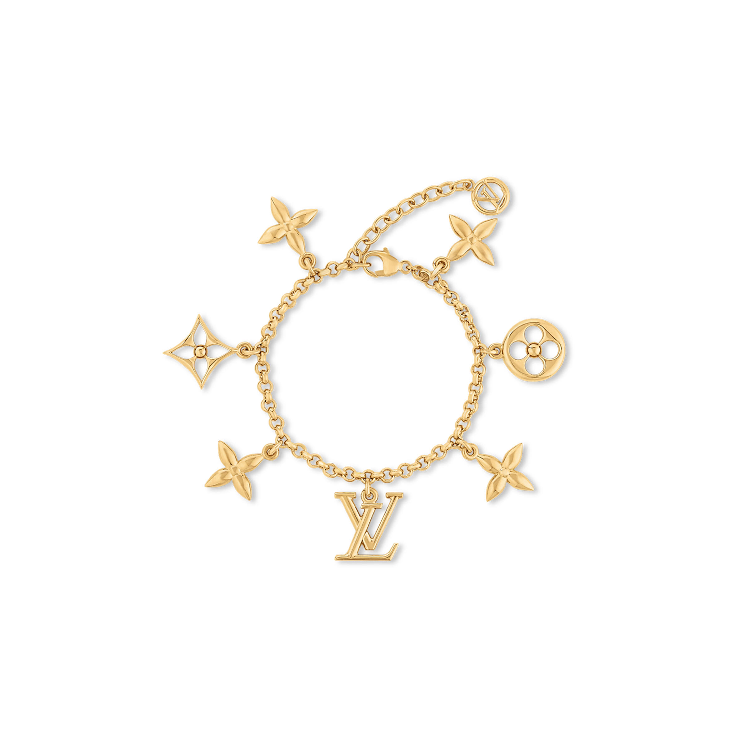 l0vis Vvtt0n lv iconic charms bracelet m1376a
